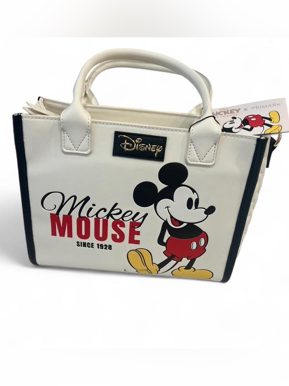 Primark x Disney Mickey Mouse Handbag Tote with Crossbody Strap
